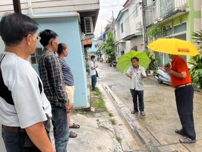 เข้าสังเกตการณ์รังวัดที่ดินของสหกรณ์เคหสถานชุมชนใกล้ทางด่วน ... พารามิเตอร์รูปภาพ 1