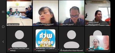 เข้าร่วมประชุมศูนย์ติดตามและแก้ไขปัญหาภัยพิบัติด้านการเกษตรจังหวัดนนทบุรี ครั้งที่ 42567 ผ่านระบบ ZOOM Meeting ... พารามิเตอร์รูปภาพ 1