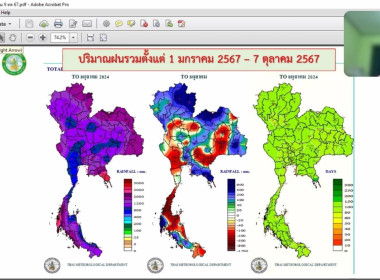 เข้าร่วมประชุมศูนย์ติดตามและแก้ไขปัญหาภัยพิบัติด้านการเกษตรจังหวัดนนทบุรี ครั้งที่ 42567 ผ่านระบบ ZOOM Meeting ... พารามิเตอร์รูปภาพ 2