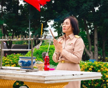 เข้าสักการะสิ่งศักดิ์สิทธิ์ ณ ศูนย์ราชการจังหวัดนนทบุรี ... พารามิเตอร์รูปภาพ 1