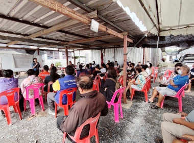 จัดประชุมชี้แจงแนวทางแก้ไขปัญหาด้านที่อยู่อาศัยโครงการบ้านมั่นคงชุมชนตลาดเก่า จังหวัดนนทบุรี ... พารามิเตอร์รูปภาพ 3