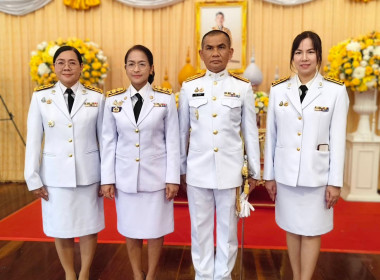 เข้าร่วมพิธีเจริญพุทธมนต์ถวายเป็นพระราชกุศลแด่พระบาทสมเด็จพระเจ้าอยู่หัวฯ ประจำปี 2568 ... พารามิเตอร์รูปภาพ 2