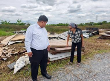 เข้าติดตามการรื้อถอนบ้านพักชั่วคราวบนแปลงที่ดินสหกรณ์ฯ พารามิเตอร์รูปภาพ 1