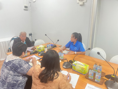 เพื่อซักซ้อม ทำความเข้าใจ กับวิทยากรนายมนัส ชูผกา ... พารามิเตอร์รูปภาพ 1