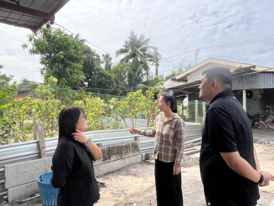 เข้าประเมินผลการดำเนินงานของสหกรณ์ที่กู้เงินกองทุนพัฒนาสหกรณ์ (กพส.) และเข้าเยี่ยมเยียนสมาชิกที่กู้เงินจากสหกรณ์การเกษตรไทรน้อย จำกัด ... พารามิเตอร์รูปภาพ 1