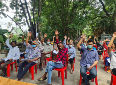 ประชุมใหญ่สามัญประจำปี 2565 ของกลุ่มเกษตรกรทำนาทวีวัฒนา ... พารามิเตอร์รูปภาพ 3