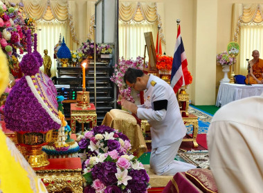 ร่วมพิธีเจริญพระพุทธมนต์ถวายพระราชกุศล ... พารามิเตอร์รูปภาพ 1