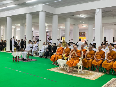 ร่วมพิธีบำเพ็ญกุศลปัญญาสมวาร (100 วัน) พารามิเตอร์รูปภาพ 1