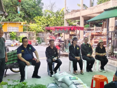ลงพื้นที่เพื่อขับเคลื่อนโครงการพัฒนาความมั่นคงด้านเกษตรและอาหารภายใต้โมเดล “Nonthaburi Village to Village” ... พารามิเตอร์รูปภาพ 1