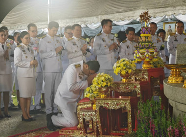 เข้าร่วมพิธีเชิญพุ่มดอกบัวประดิษฐ์ไปถวายสักการะพระศรีมหาโพธิ์พุทธรมราชบพิตร ในวันวิสาขบูชา ประจำปี 2569 ... พารามิเตอร์รูปภาพ 1