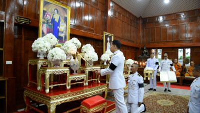 ร่วมพิธีสวดพระพุทธมนต์และเจริญจิตตภาวนาอุทิศถวายพระราชกุศลแด่สมเด็จพระนางเจ้าสิริกิติ์ พระบรมราชินีนาถ พระบรมราชชนนีพันปีหลวงฯ ... พารามิเตอร์รูปภาพ 1
