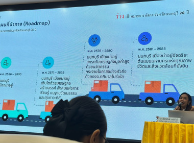 ประชุมรับฟังความคิดเห็นต่อร่างเป้าหมายการพัฒนาจังหวัดนนทบุรี ระยะ 20 ปี ฉบับปรับปรุง และร่างแผนพัฒนาจังหวัดนนทบุรี 5 ปี ... พารามิเตอร์รูปภาพ 3