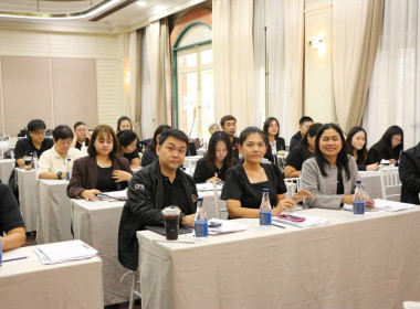 โครงการประชุมเชิงปฏิบัติการเพิ่มศักยภาพเจ้าหน้าที่ส่งเสริมสหกรณ์ในการกำกับดูแลการลงทุน และวิเคราะห์เสถียรภาพทางการเงินของสหกรณ์ในจังหวัดนนทบุรี ... พารามิเตอร์รูปภาพ 7