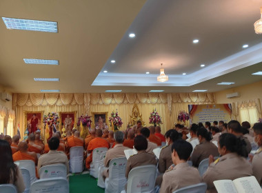 ร่วมในพิธีเจริญพระพุทธมนต์เฉลิมพระเกียรติ ถวายพระพรชัยมงคล พารามิเตอร์รูปภาพ 5