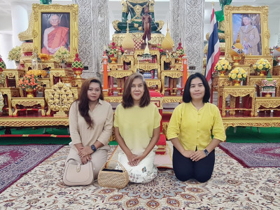 เข้าร่วมพิธีเจริญพระพุทธมนต์เฉลิมพระเกียรติถวายพระพรชัยมลคงแด่ พระบาทสมเด็จพระเจ้าอยู่หัว เนื่องในโอกาสวันเฉลิมพระชนมพรรษา 6 รอบ 28 กรกฎาคม 2567 ... พารามิเตอร์รูปภาพ 1