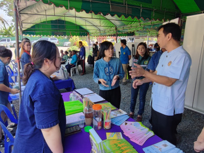 เข้าร่วมจัดนิทรรศการและกิจกรรมการให้บริการด้านการเกษตรในการจัดงานวันถ่ายทอดเทคโนโลยีเพื่อเริ่มต้นฤดูกาลผลิตใหม่ (Field day) ประจำปีงบประมาณ พ.ศ.2567 ... พารามิเตอร์รูปภาพ 1