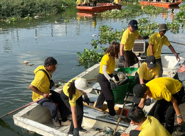 เข้าร่วมกิจกรรมทำความสะอาดคลองบางตลาด ... พารามิเตอร์รูปภาพ 1